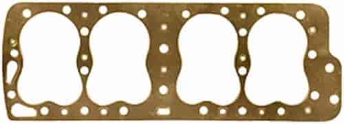 Copper/Fiber Head Gasket 1949-53 239 and 255 Flathead with large overbore, right side