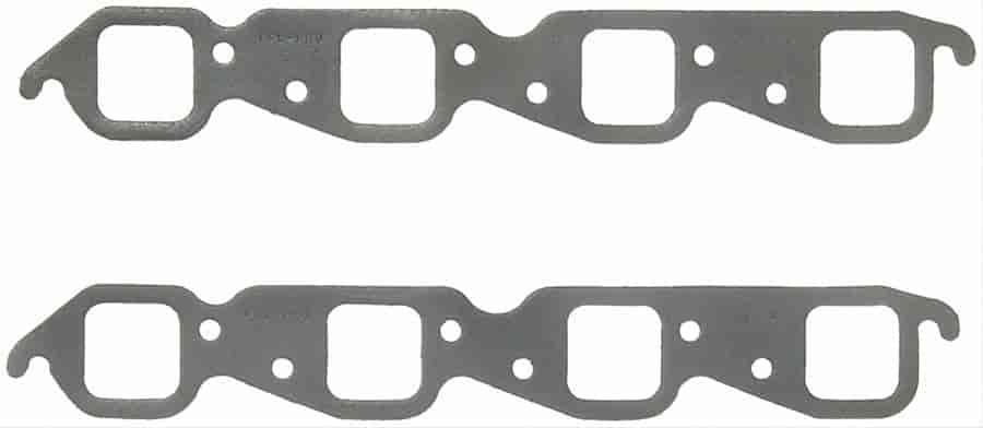 Big Block Chevy Exhaust Header Gasket Square port stock cast iron and early aluminum heads