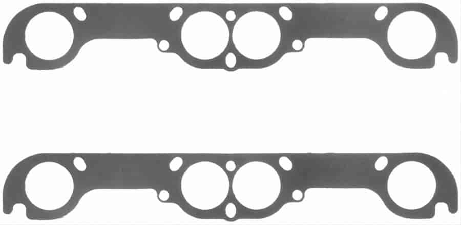 Small Block Chevy Exhaust Header Gasket Round 18° adapter plate
