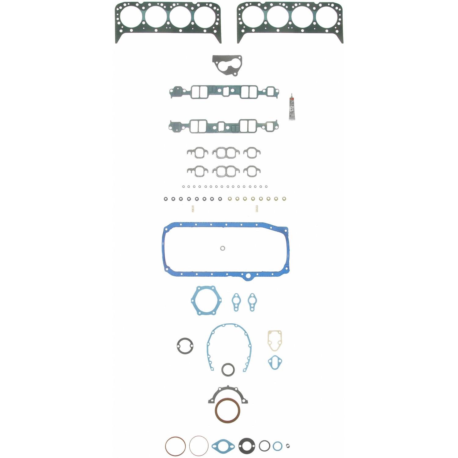 260-1121 Full Gasket Set for 1987-1995 Chevy Small Block 305 ci. Engine