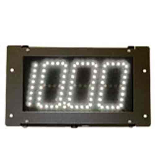 V2 Dial Display Board Black with White LED