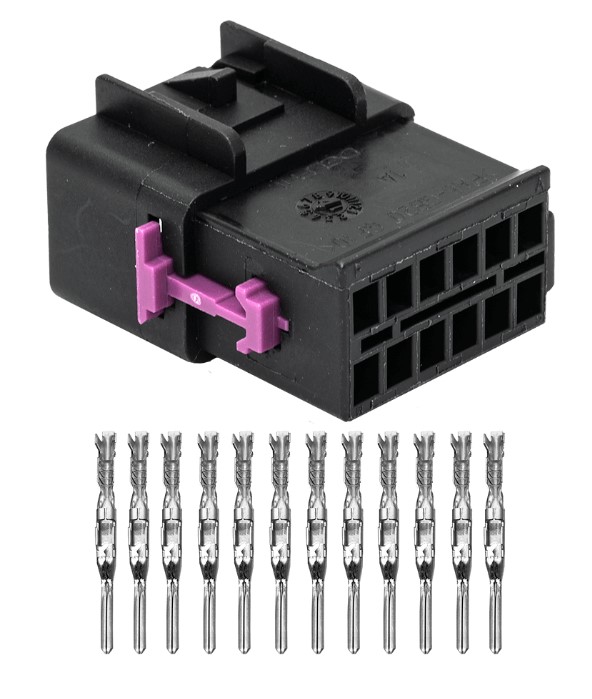 PRO550, PRO600, and PROBIKE "A" 12-Way Connector