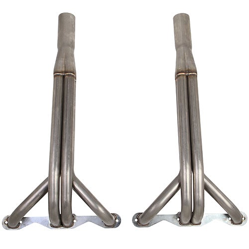 Upright Derby Headers Small Block Chevy