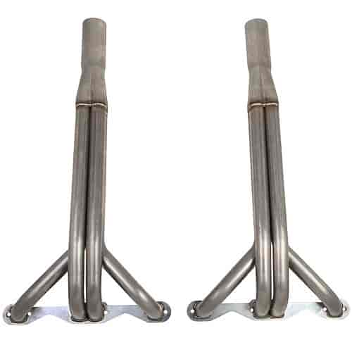 Upright Derby Headers Small Block Chevy