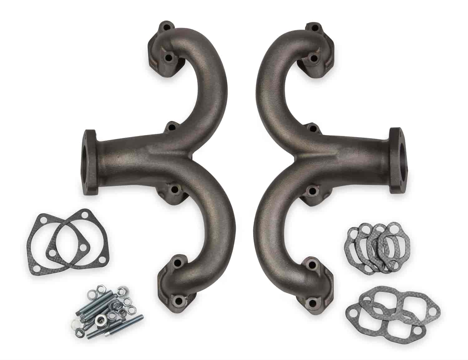 Ram"s Horn Exhaust Manifolds Raw (Uncoated)