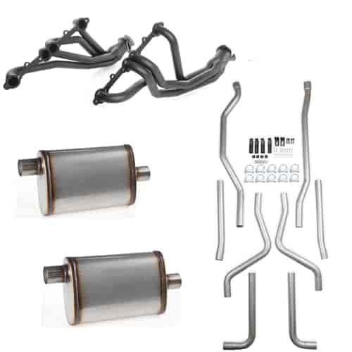 /JEGS Complete Exhaust Kit for 1973-1974 GM 4WD Trucks