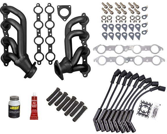 Shorty Headers Kit for 2002-2013 Chevy/GMC Pickup Truck, SUV 4.8L 5.3L