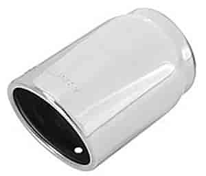 Polished Stainless Steel Exhaust Tip Weld-On