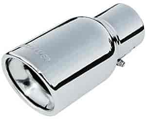 Polished Stainless Steel Exhaust Tip Clamp-On