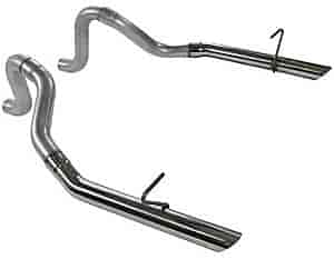 Tailpipes Aluminized Steel 1987-1993 Mustang LX 5.0L