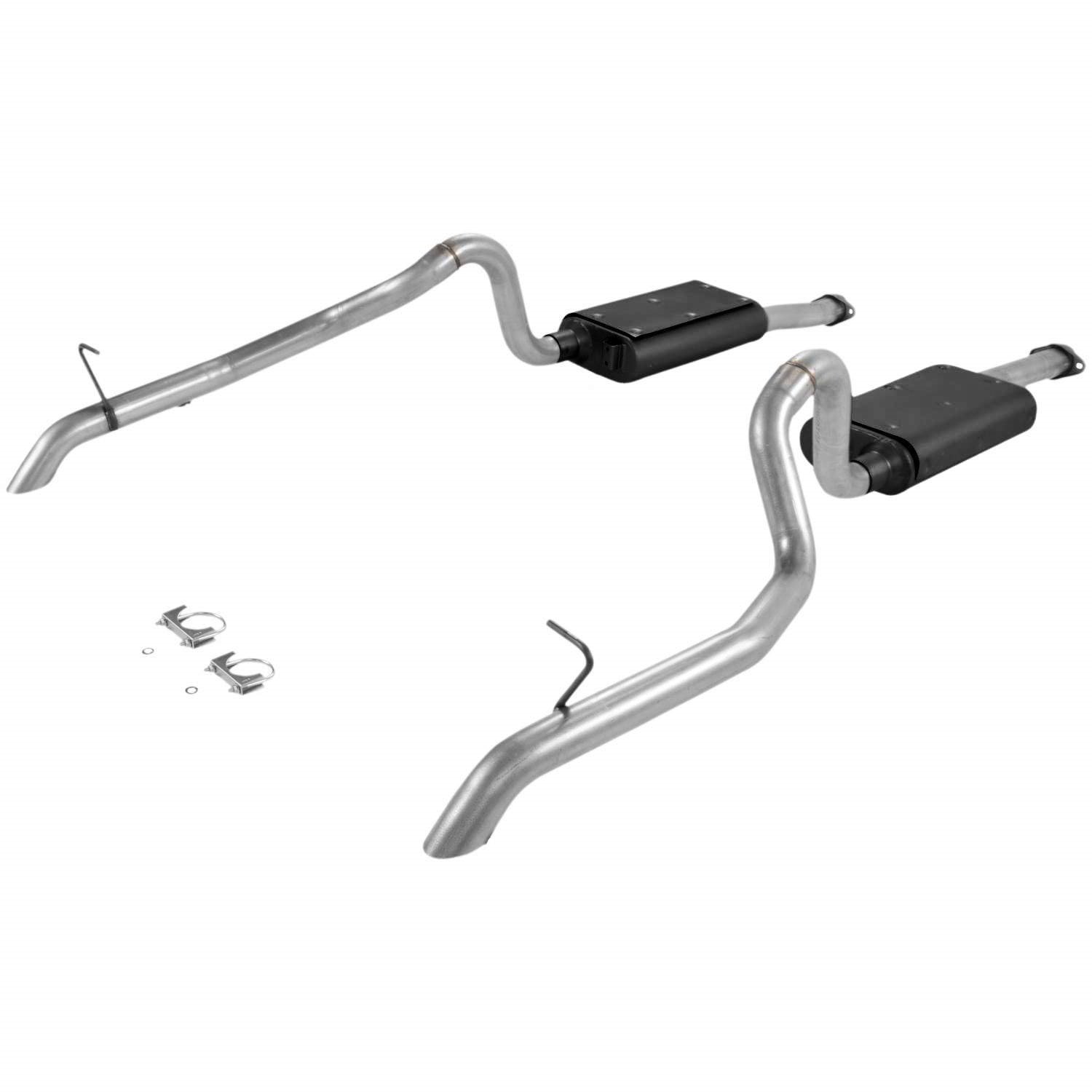 Force II Cat-Back Exhaust System 1987-1993 Ford Mustang