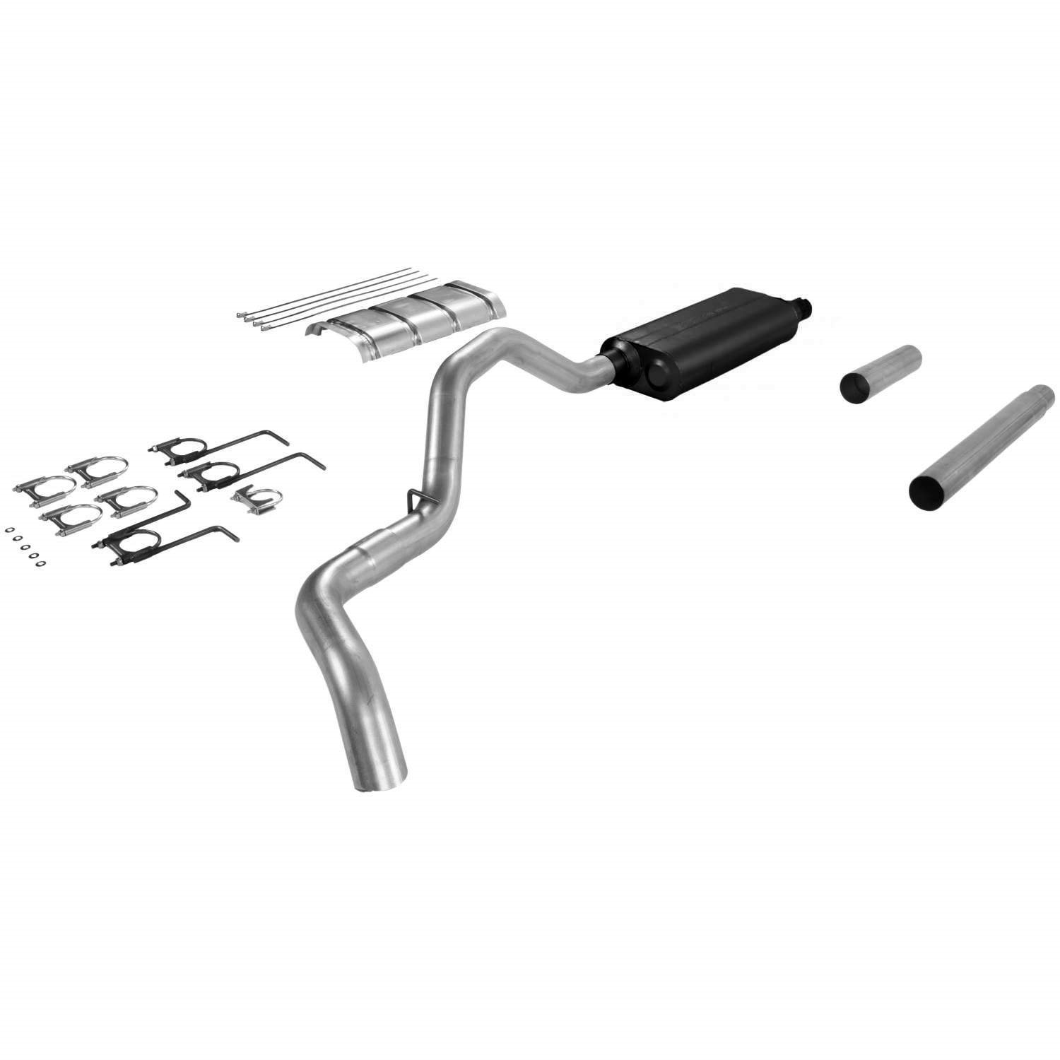 Force II Cat-Back Exhaust System 1987-1993 Ford F-250/F-350 7.5L V8