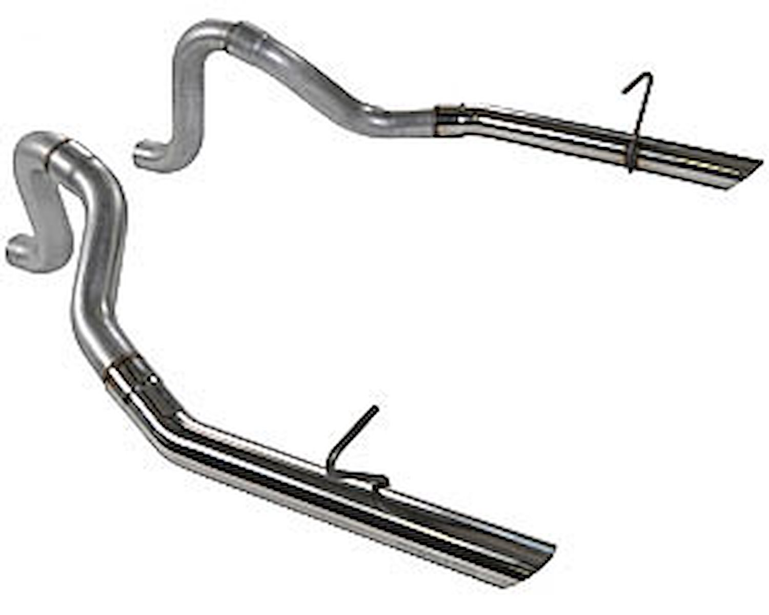 Tailpipes Stainless Steel 1986-1993 Mustang LX 5.0L