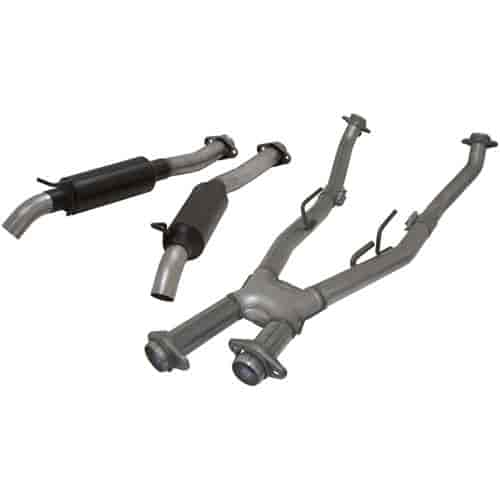 Cat-Back Exhaust System Kit 1996-1998 Ford Mustang GT/LX/Cobra 4.6L/5.0L