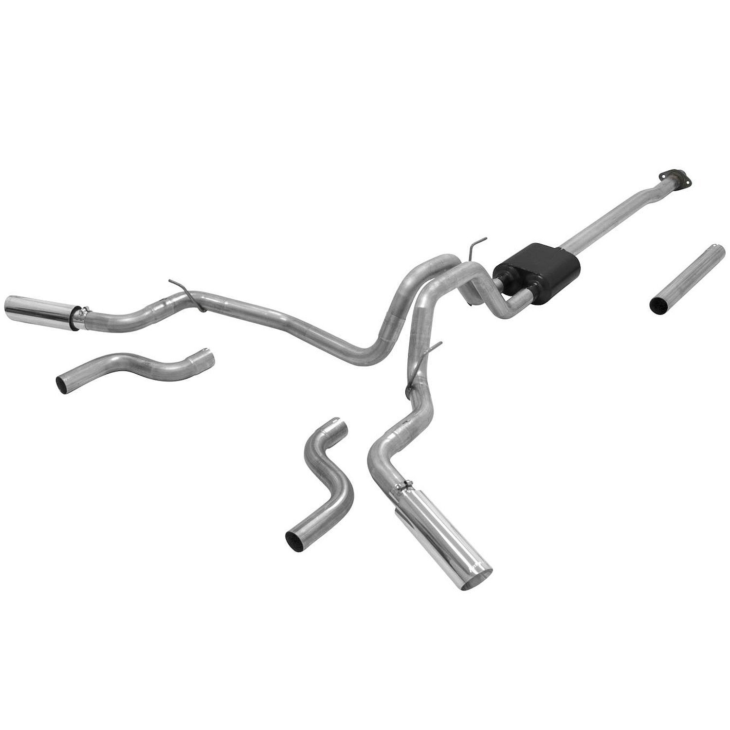 American Thunder Cat-Back Exhaust System 2015-19 Ford F-150 2.7L/3.5L EcoBoost 3.5L TiVCT or 5.0L
