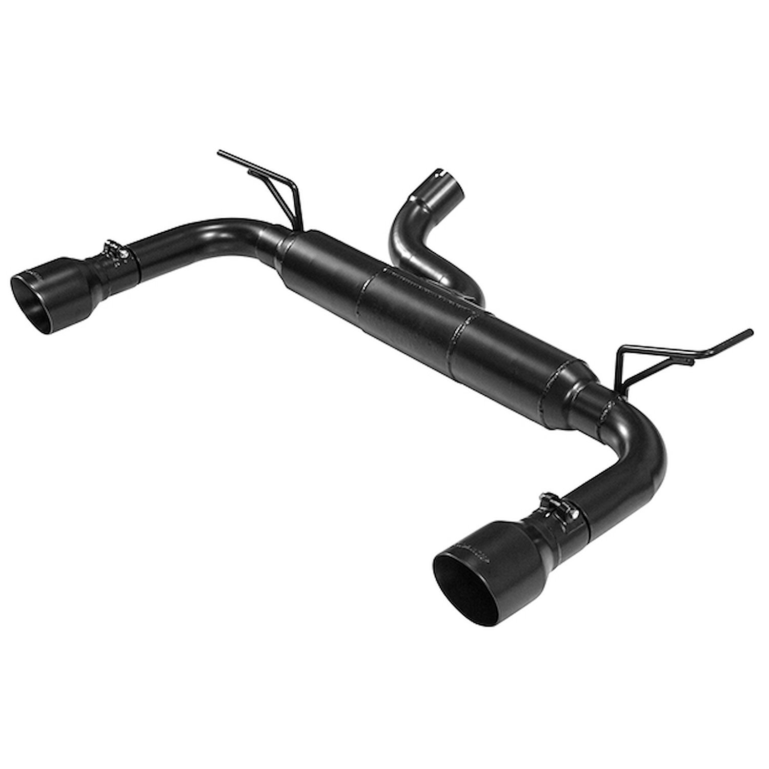 Outlaw Series Axle-Back Exhaust System 2012-2018 Jeep Wrangler 2/4-Door 3.6L