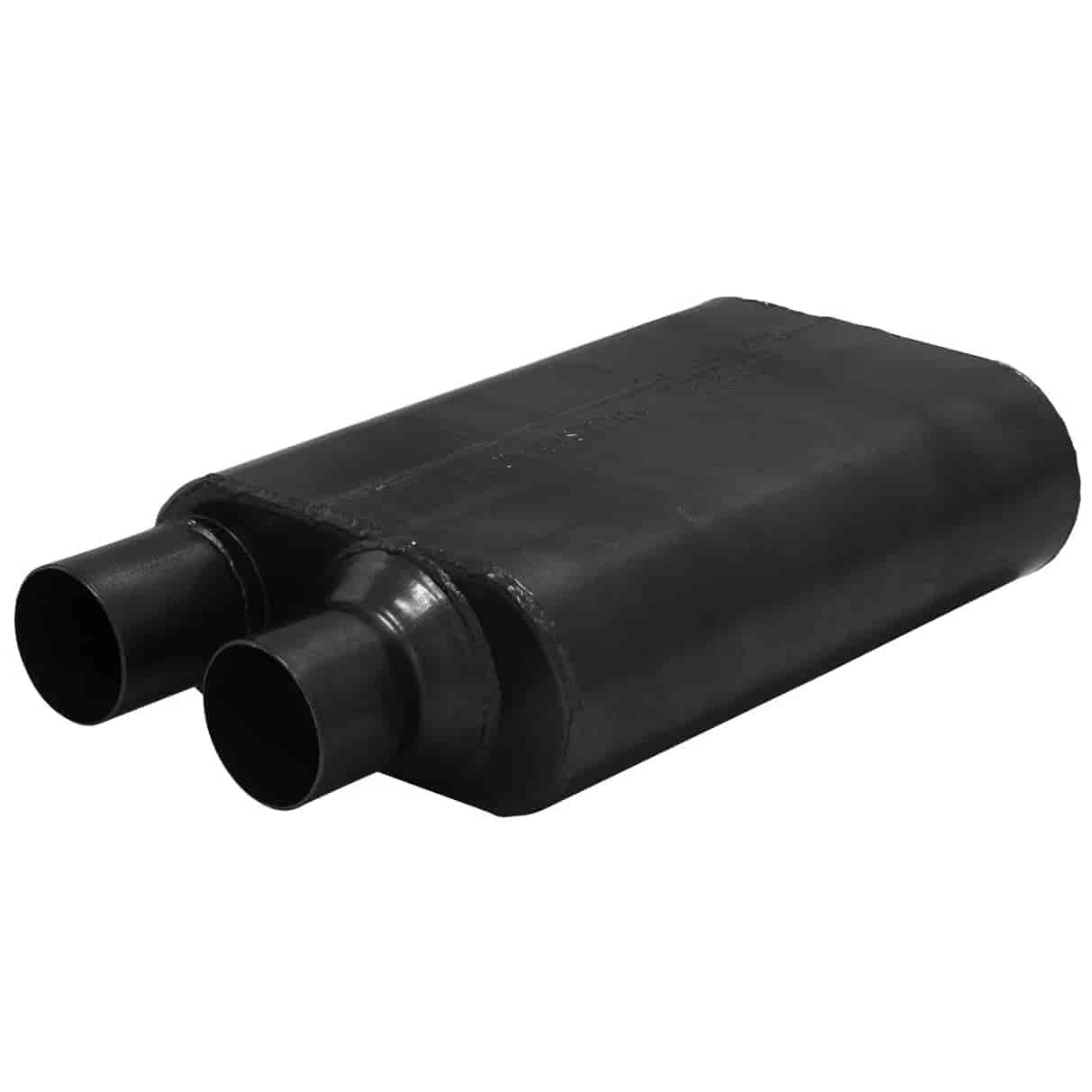 80 Series Cross-Flow Muffler 2.5 in. In/Out (Same Side Out)