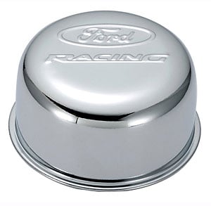 Chrome Twist-On Valve Cover Air Breather Cap with