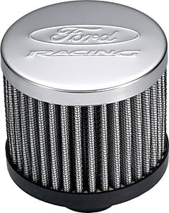 Chrome Push-In Valve Cover Breather Filter with Ford