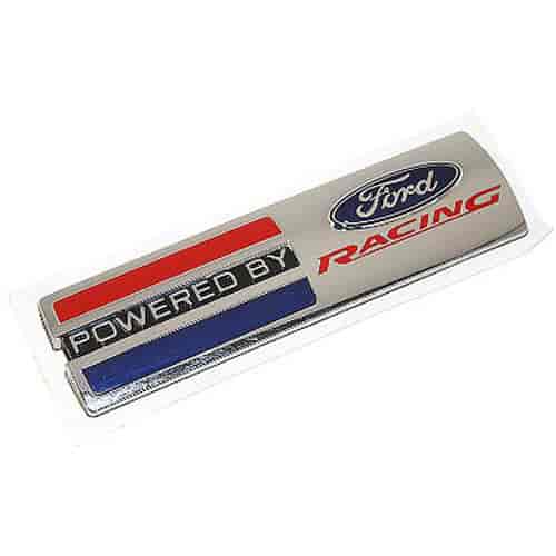 Powered By Ford Racing Fender Badges 5-5/8" x 1-5/8"