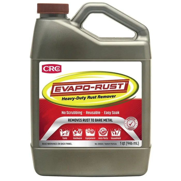 Evapo-Rust Rust Remover, Case of 4 - 1 Quart Bottles