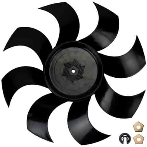 Replacement Electric Fan Blade Kit 8-Blade For Puller Fan