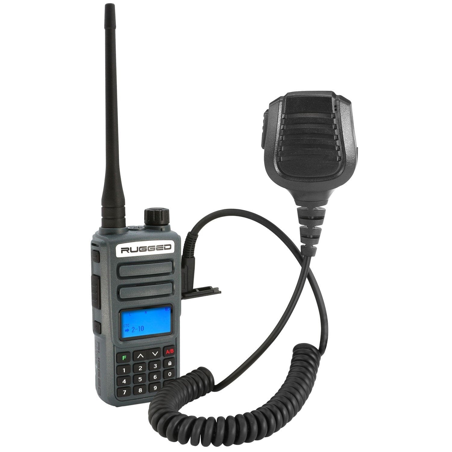GMR2-G Rugged GMR2 PLUS GMRS & FRS Two-Way Handheld Radio w/ H& Mic