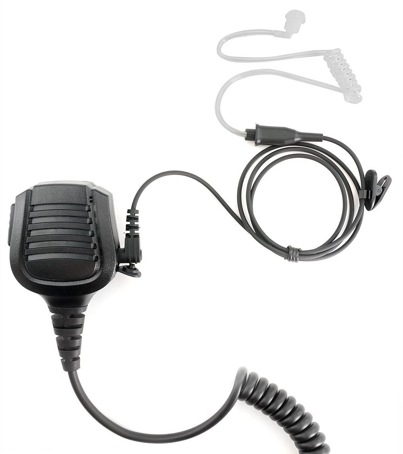 PATROL-PACK-R1 PATROL Moto Kit - Ear Piece & Hand Mic, R1 Business Band Radio