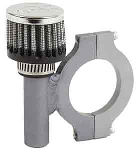 Vent Breather Clamp Grey