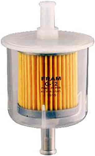 In-Line Gasoline Filter Height: 3.67"