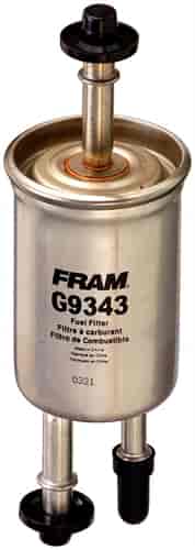 In-Line Fuel Filter for Select 2002-2018 Ford, Lincoln, Mazda, Mercury