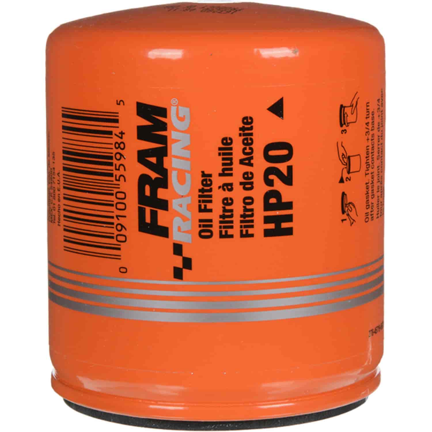 HP Series Oil Filter for GM LS1/LS6
