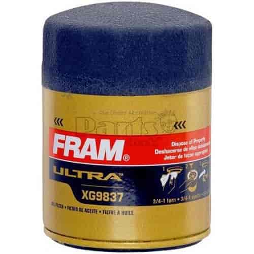 Ultra Synthetic Oil Filter Thread Size: 13/16"-16