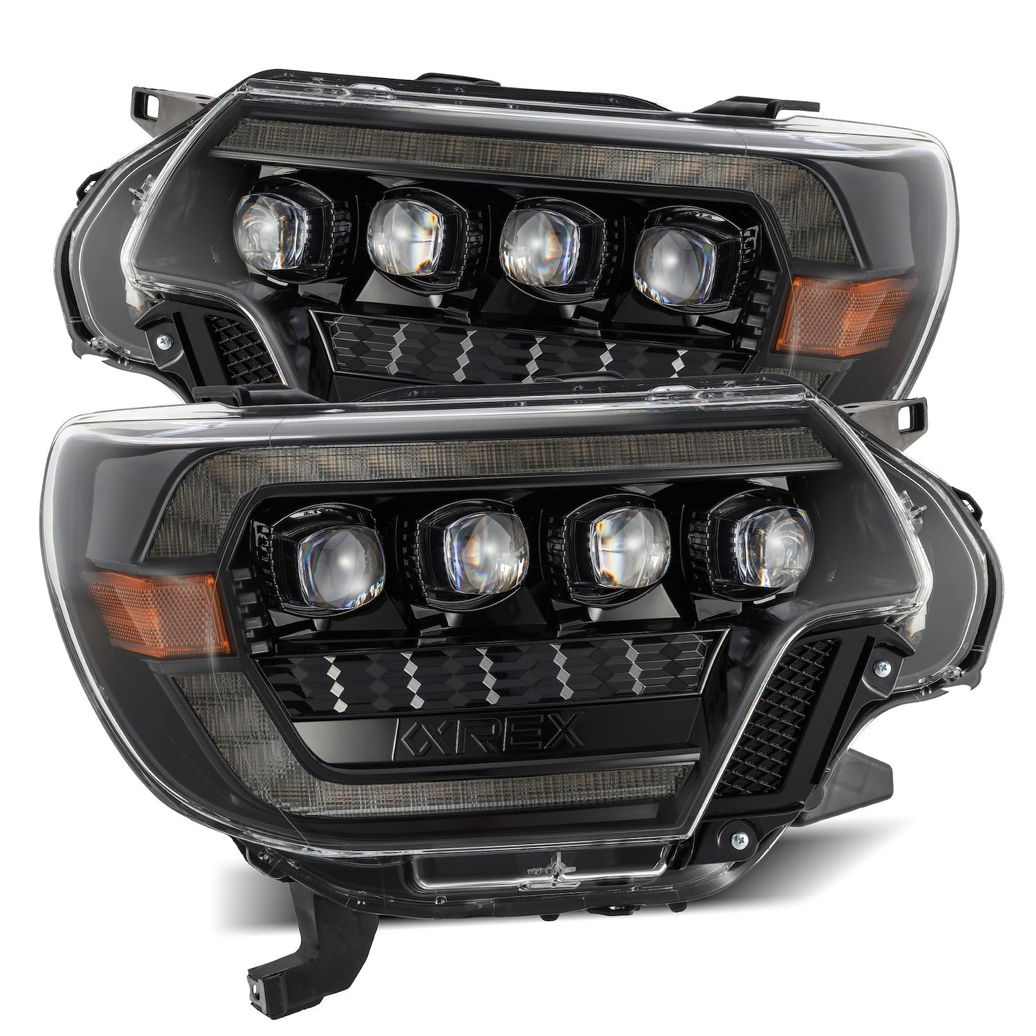 880752 NOVA-Series LED Projector Headlights for 2012-2015 Toyota Tacoma - Alpha-Black
