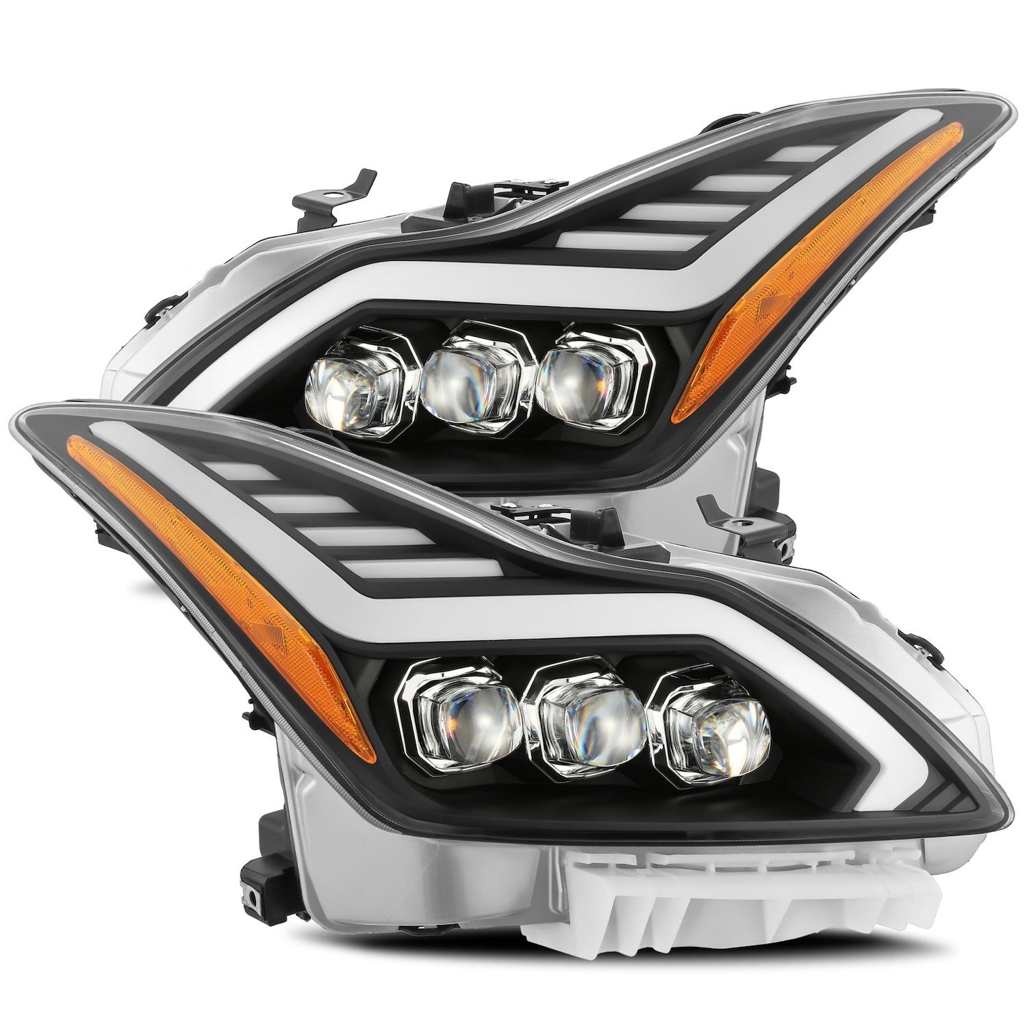 881985 NOVA-Series LED Projector Headlights for 2008-2015 Infiniti Q60/G37 - Black