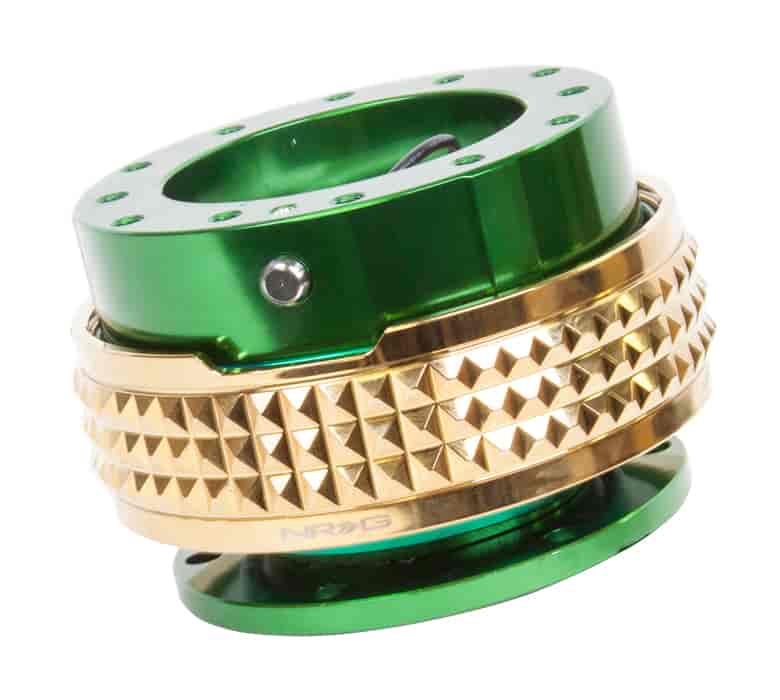 Generation 2.1 Quick Release Green Body & Gold Ring