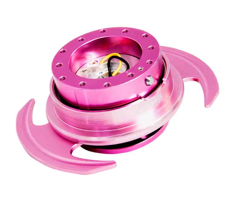 Generation 3.0 Quick Release Steering Wheel Hub Pink Body & Pink Ring