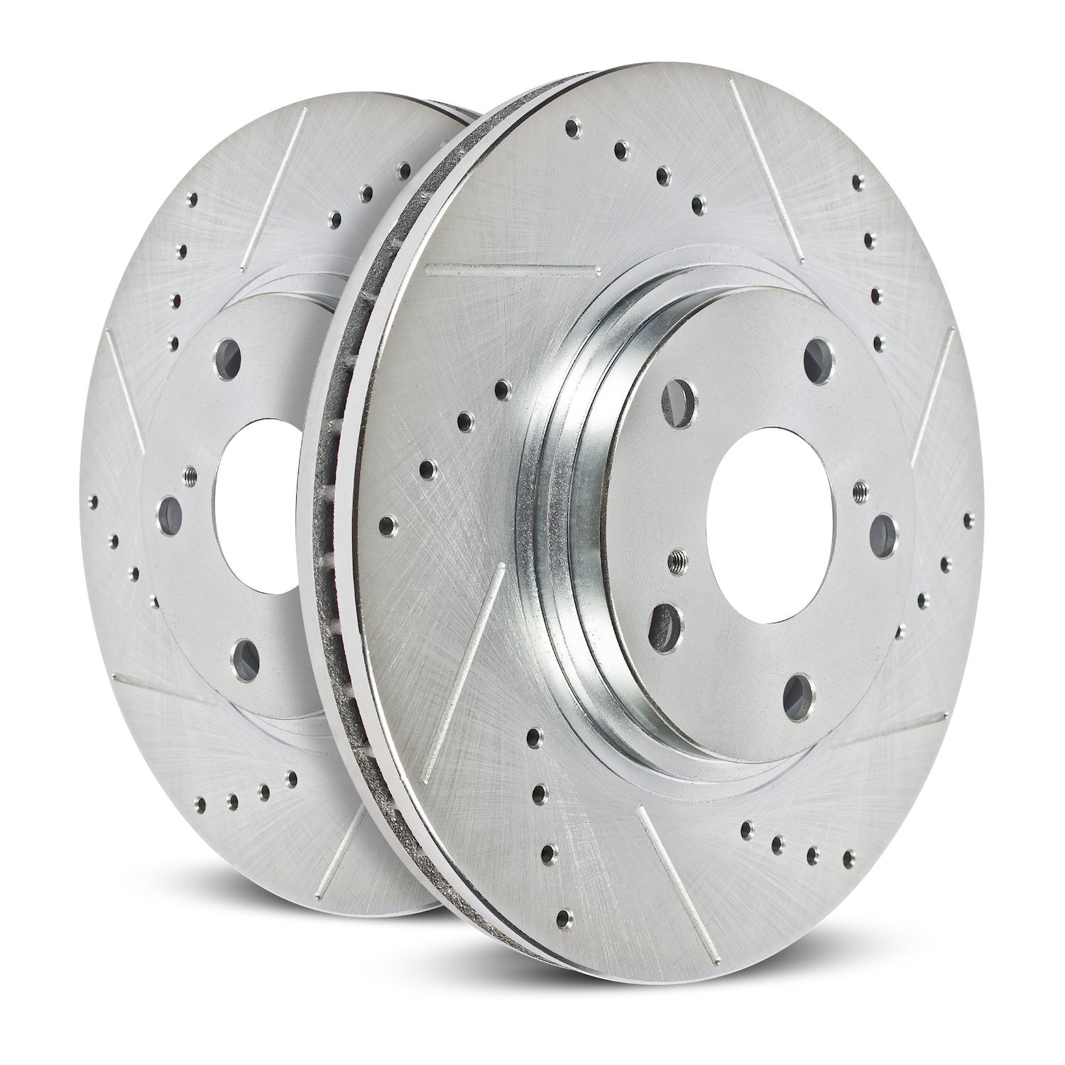 Extreme Performance Drilled And Slotted Front Brake Rotor Fits Late Model Ram 1500 [Left/Driver Side]