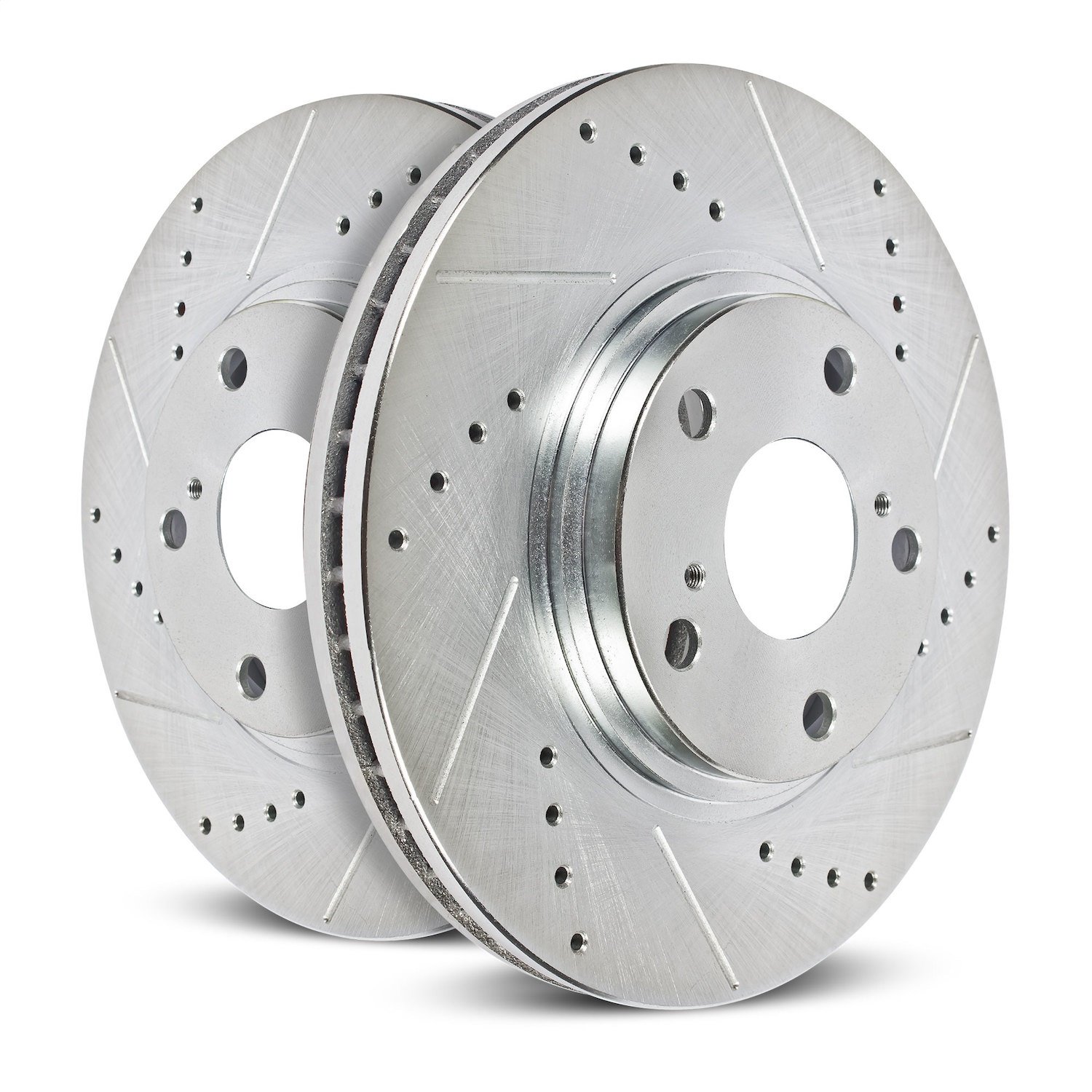 Extreme Performance Drilled And Slotted Front Brake Rotor Fits Late Model Ram 1500 [Right/Passenger Side]