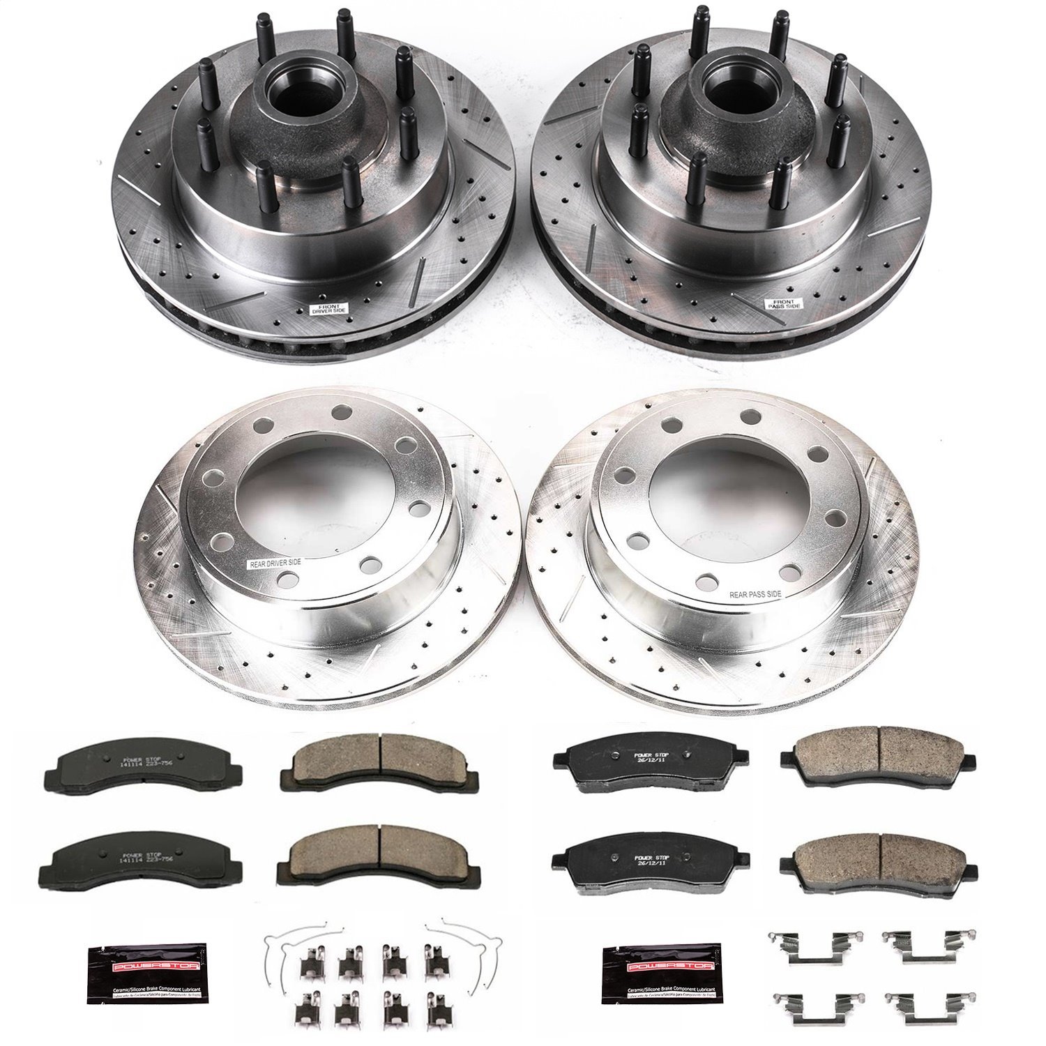 High Performance Brake Pads & Rotor Kit