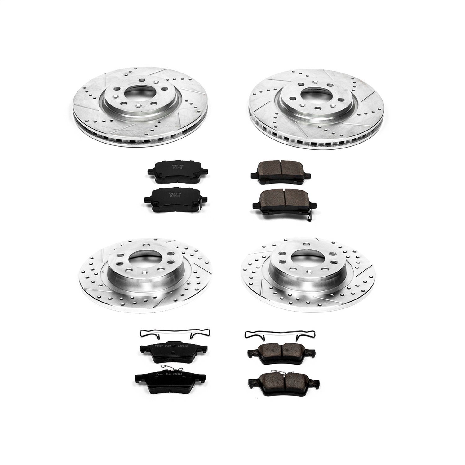 High Performance Brake Pads & Rotor Kit