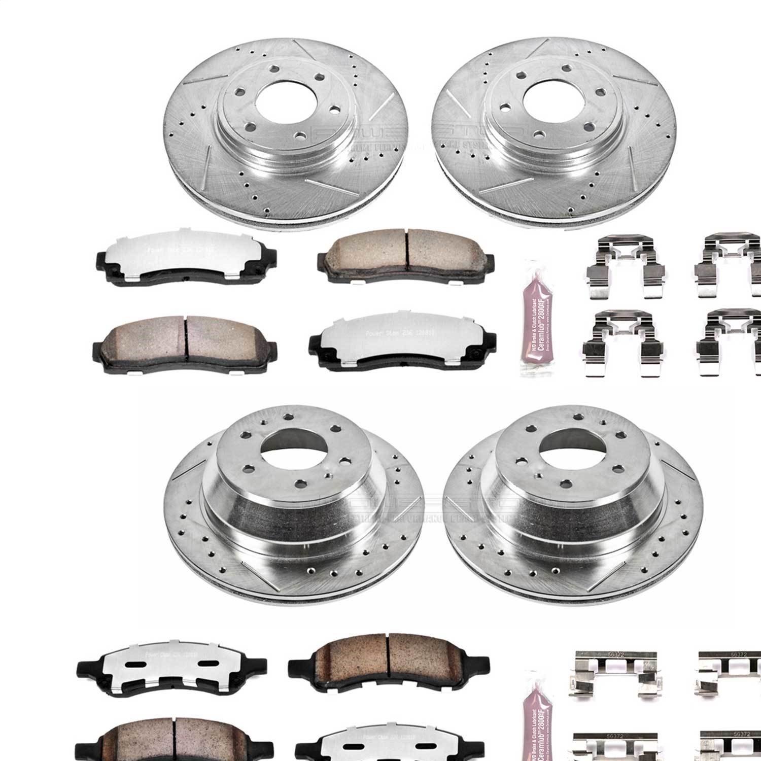 Z36 Truck and Tow Brake Pads & Rotor Kit