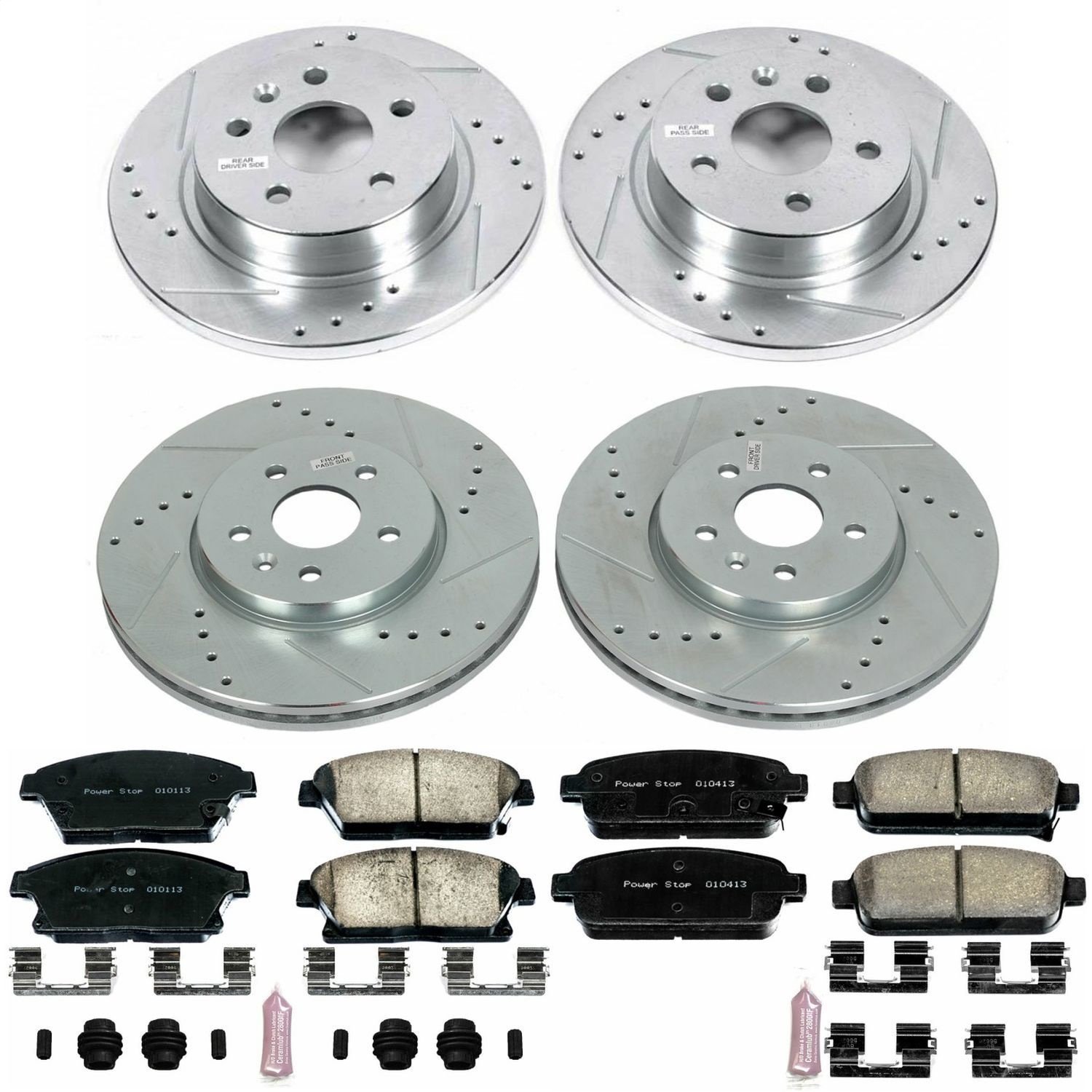 DISC BRAKE PAD AND ROTOR