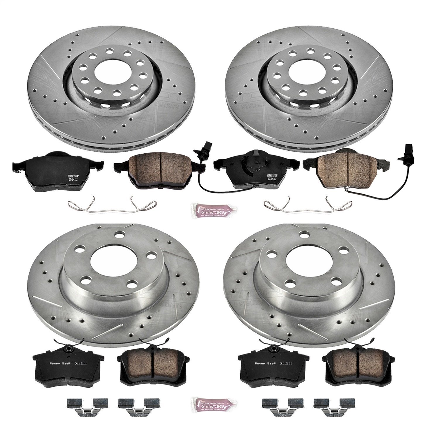 High Performance Brake Pads & Rotor Kit