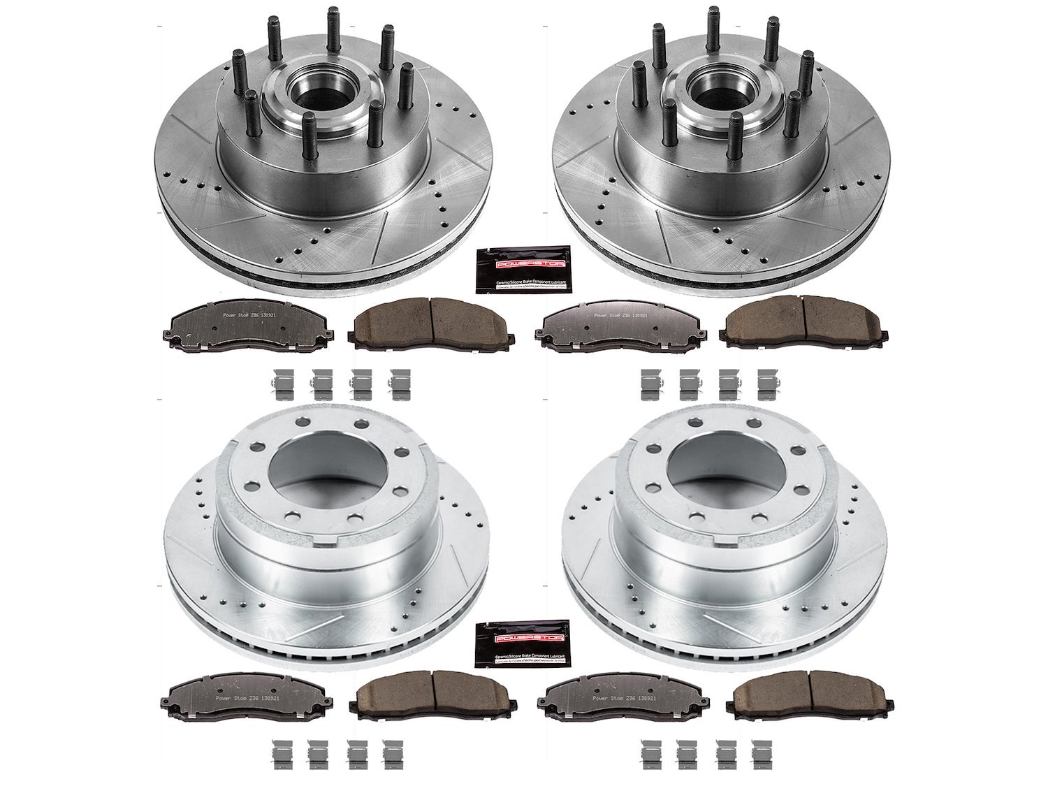 Z36 Truck and Tow Brake Pads & Rotor Kit