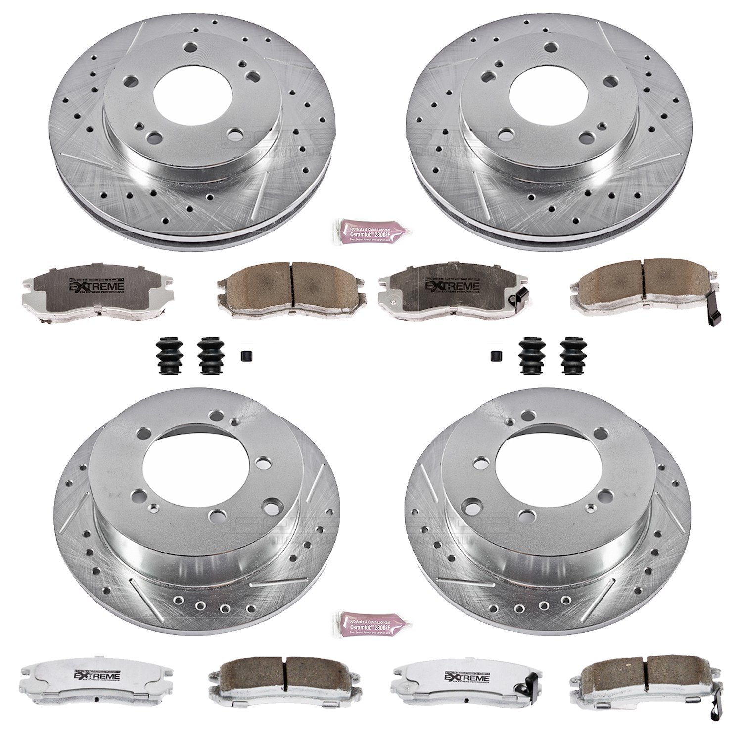 Z26 Brake Pads & Rotor Kit for Street