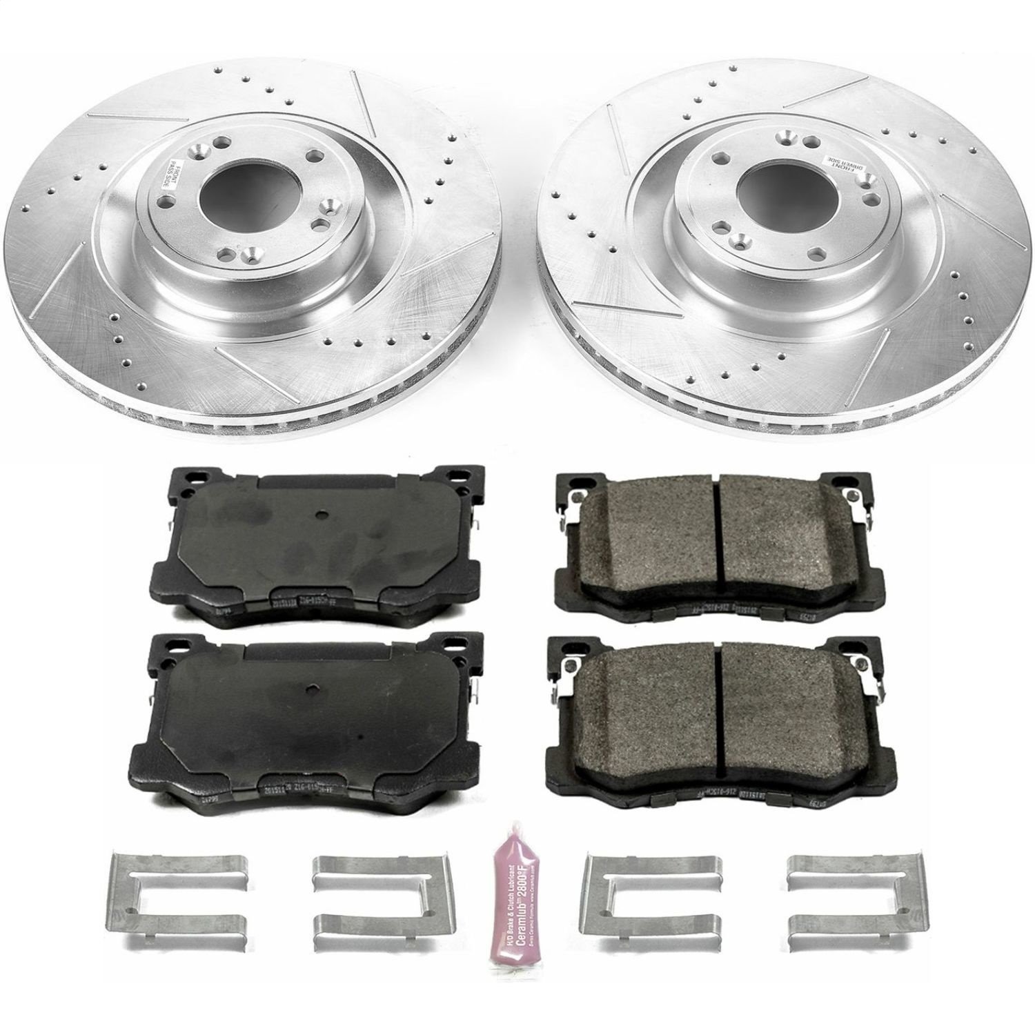 Evolution Sport Z23 Front Brake Pad and Rotor