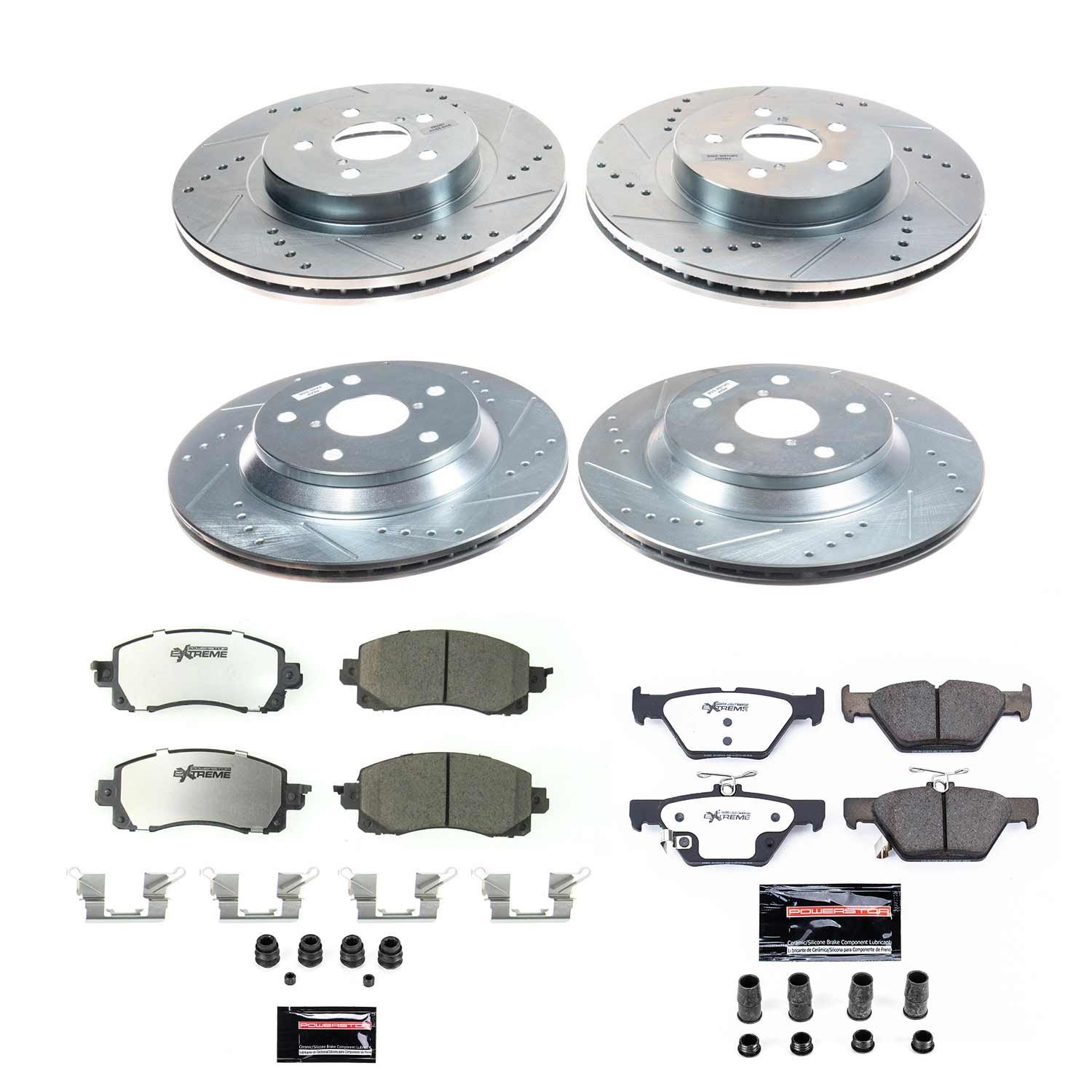Z26 Extreme Performance Complete Brake Pad and Rotor