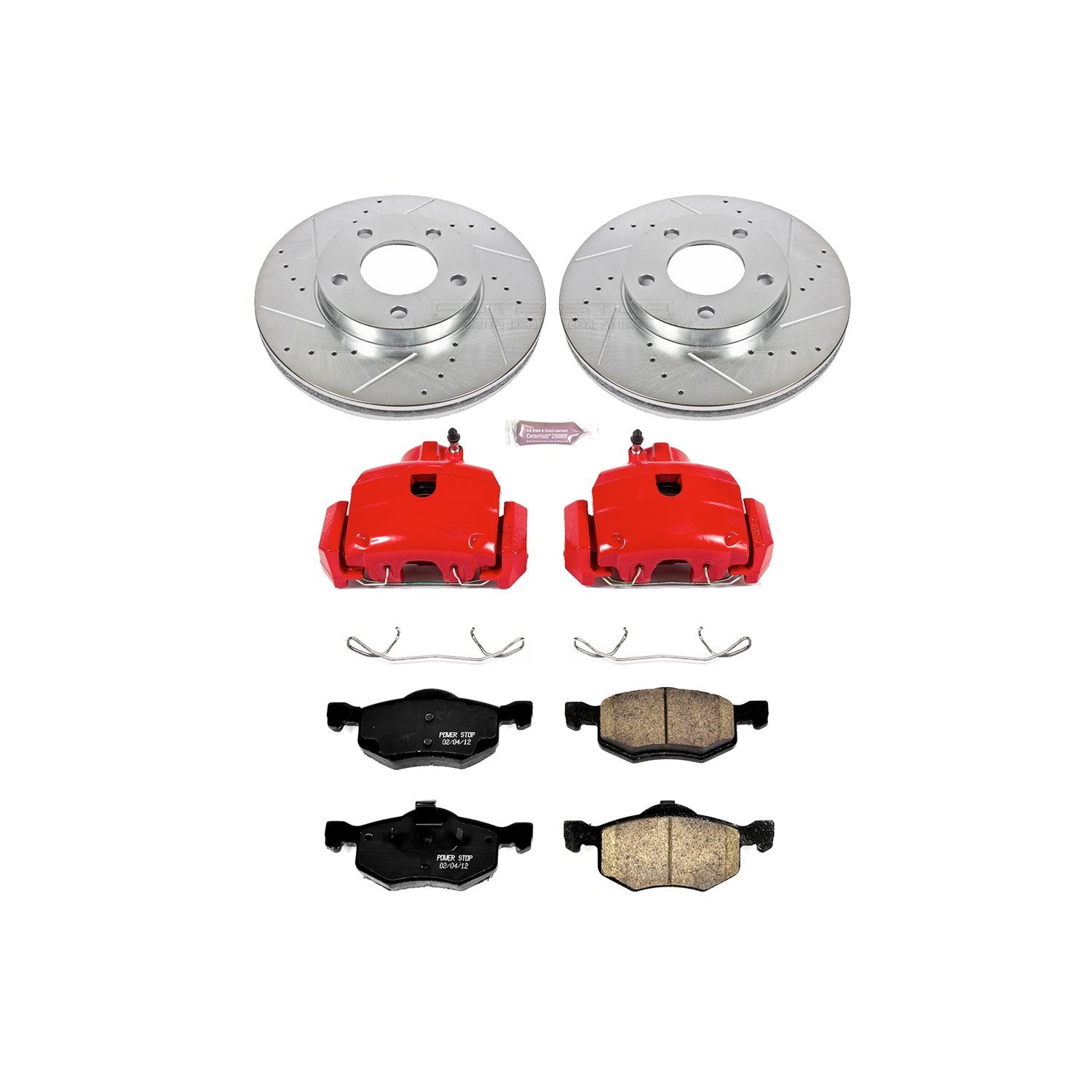 1 CLICK KIT W/CALIPERS FRONT 2001-2007 FORD ESCAPE/2001-2006