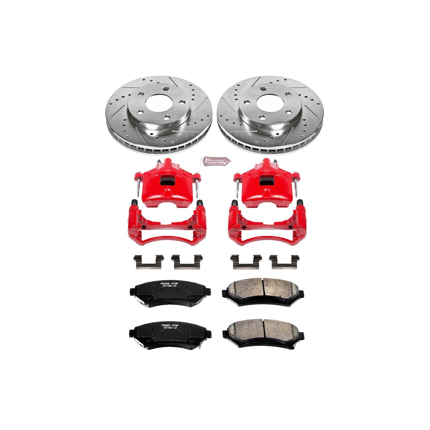 1 CLICK KIT W/CALIPERS Front-1997-2004 BUICK REGAL